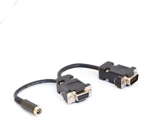 DB9 to DC Power Splitter Adapter