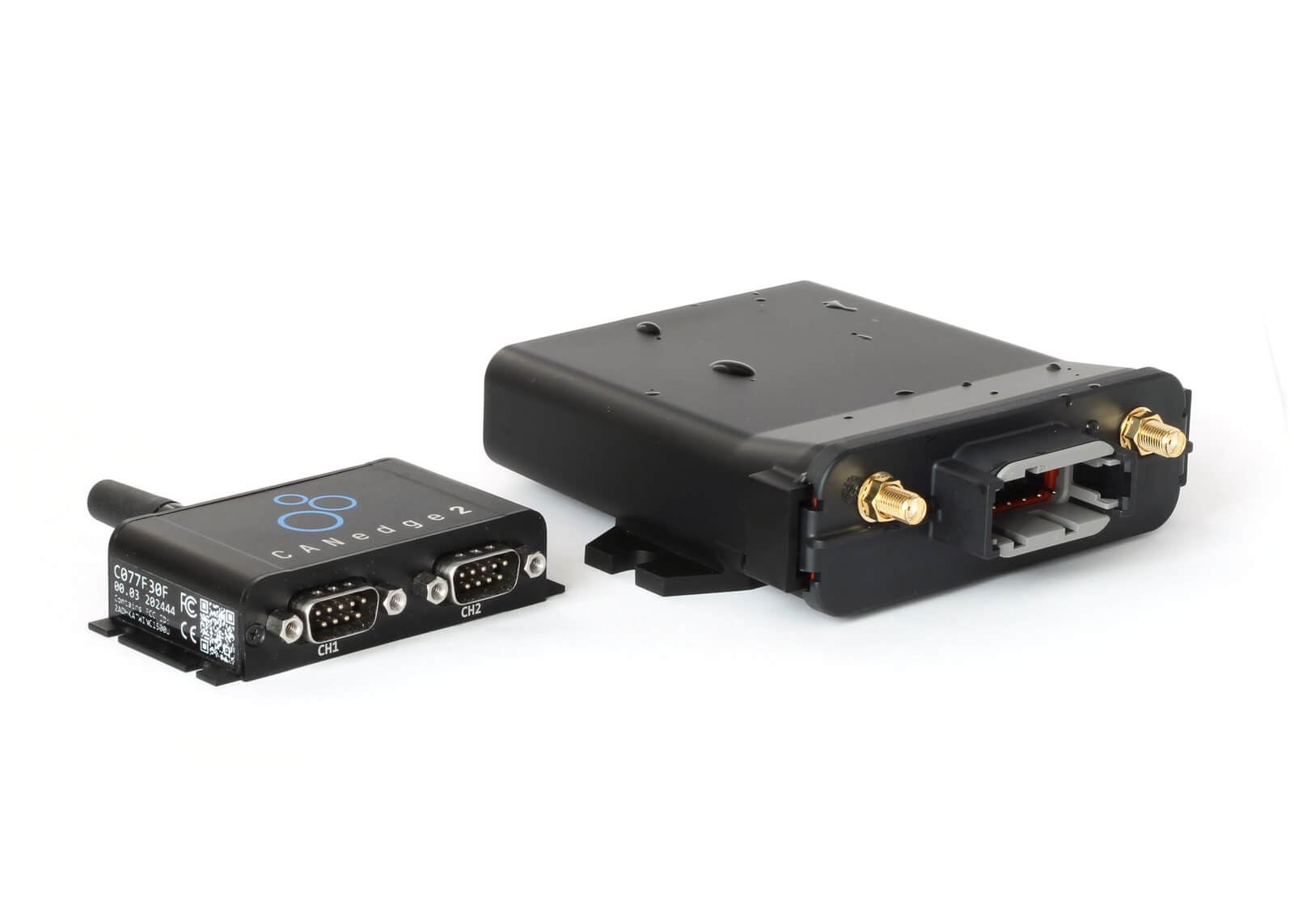 CANedge IP67 enclosure CAN bus data logger