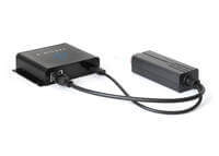 As an alternative to USB, you can connect the CANsub via Ethernet to a router to access it via LAN, WiFi or even the internet (optionally using a Power-over-Ethernet adapter)