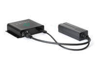 As an alternative to USB, you can connect the CANsub via Ethernet to a router to access it via LAN, WiFi or even the internet (optionally using a Power-over-Ethernet adapter)