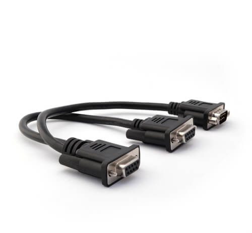 DB9 Y Splitter Adapter Cable CAN Bus