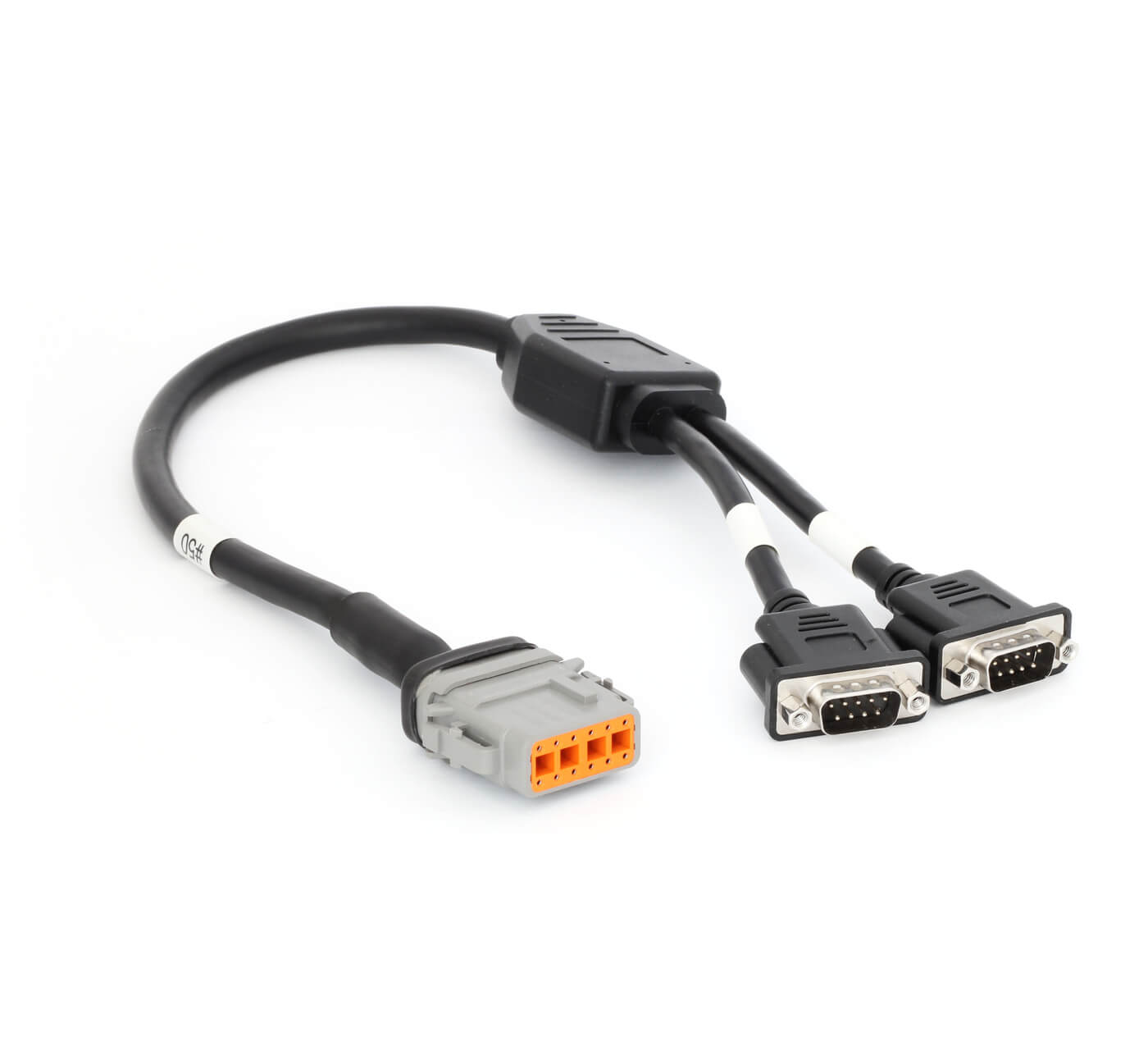 DTM06-12SA-DB9/DB9 adapter cable