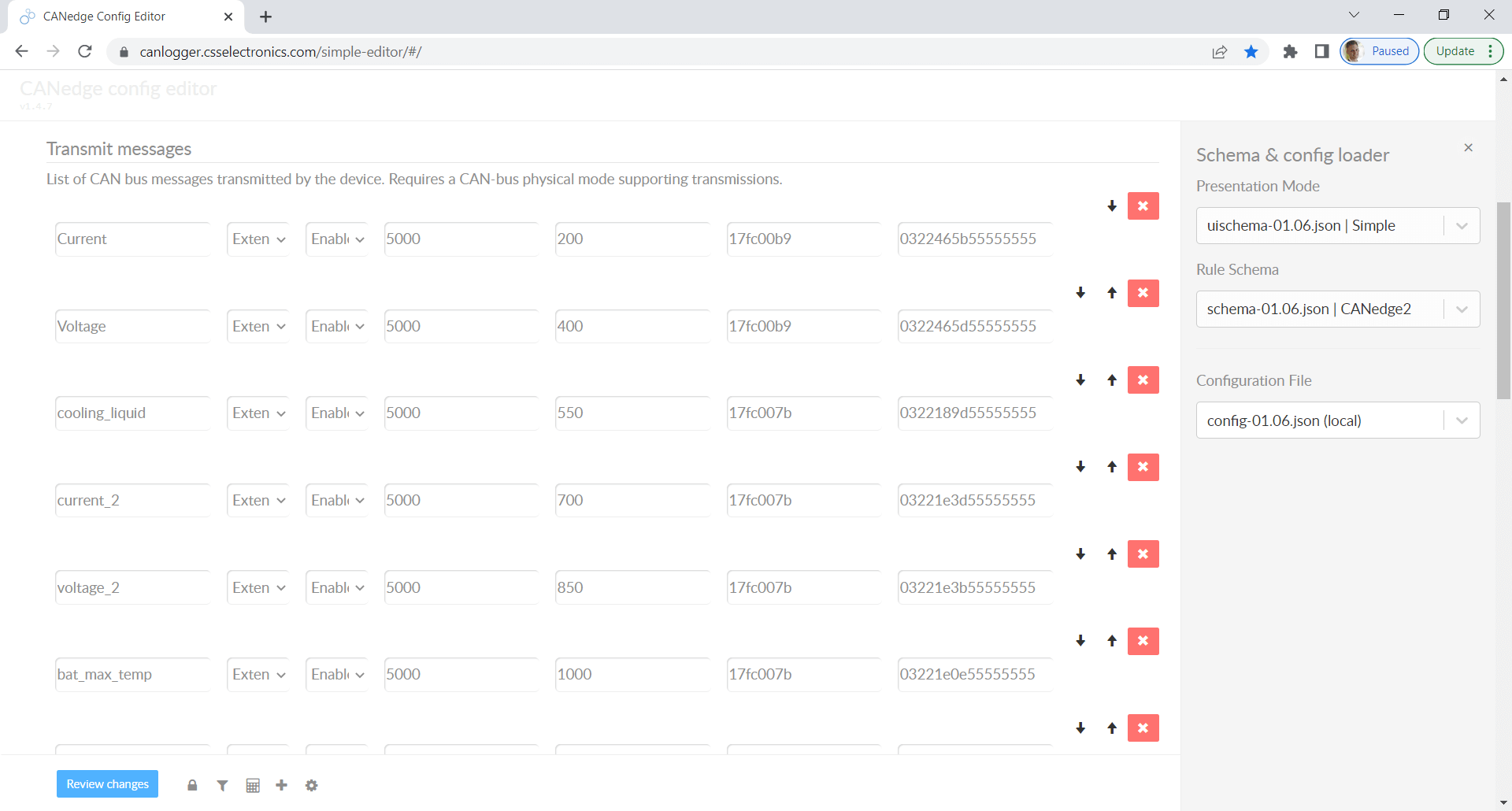 Skoda Enyaq UDS request list