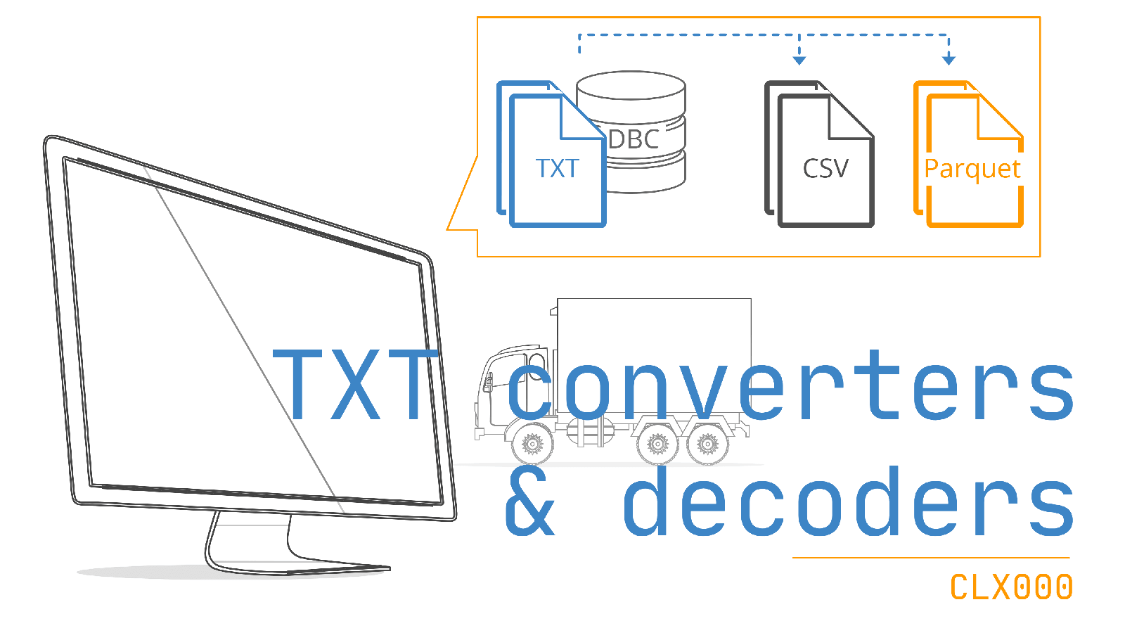 CLX000: TXT converters + TXT decoders