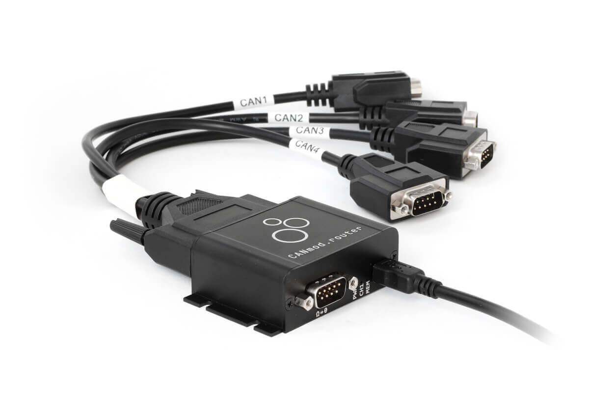Example: Stream 4 x CAN FD via USB in SavvyCAN/Python