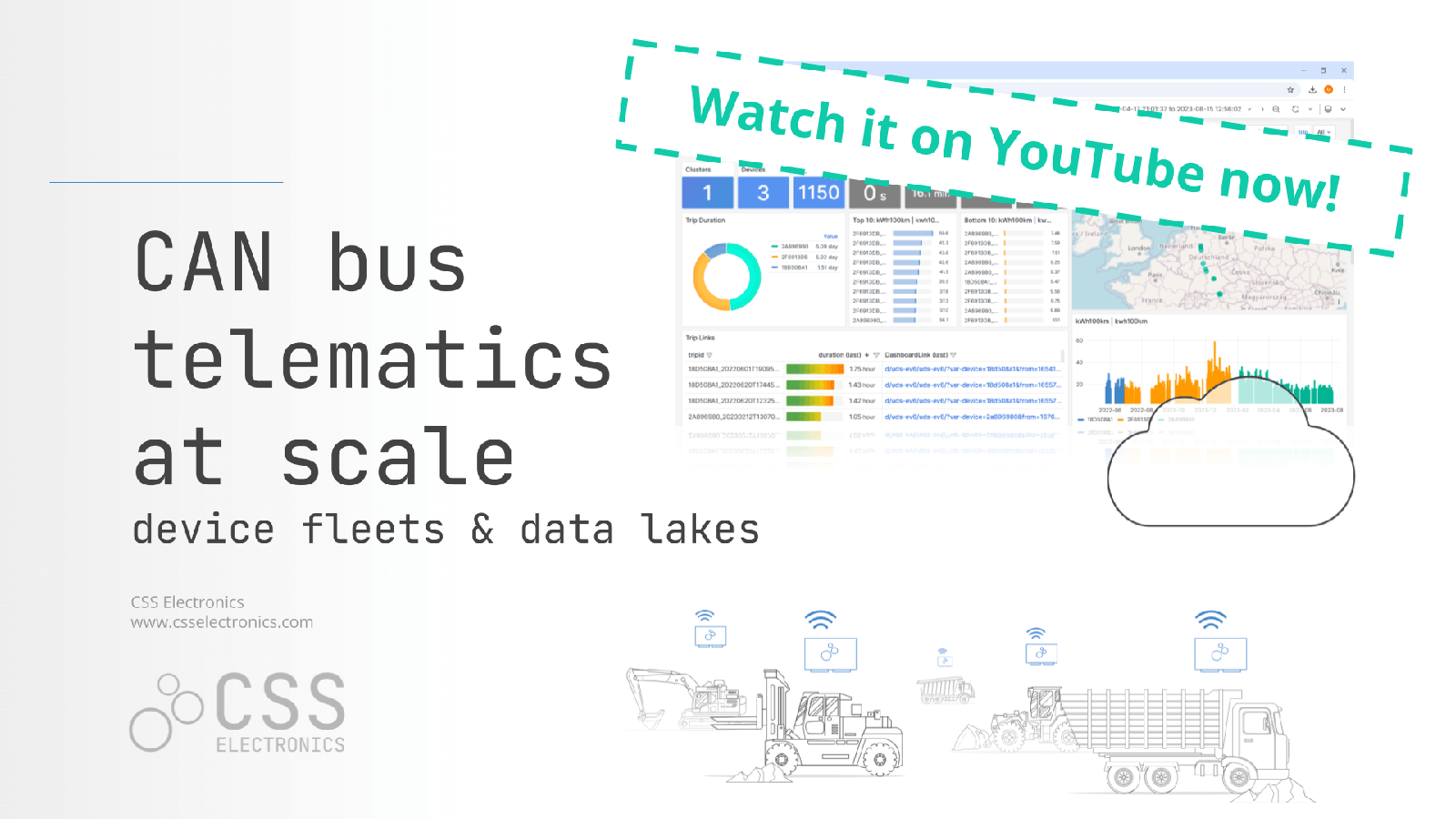 Webinar: CAN Bus Telematics at Scale [watch now]