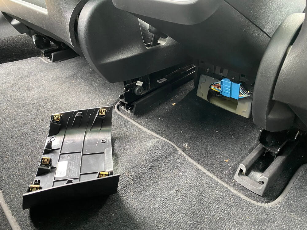 Tesla Model 3 OBD2 adapter location