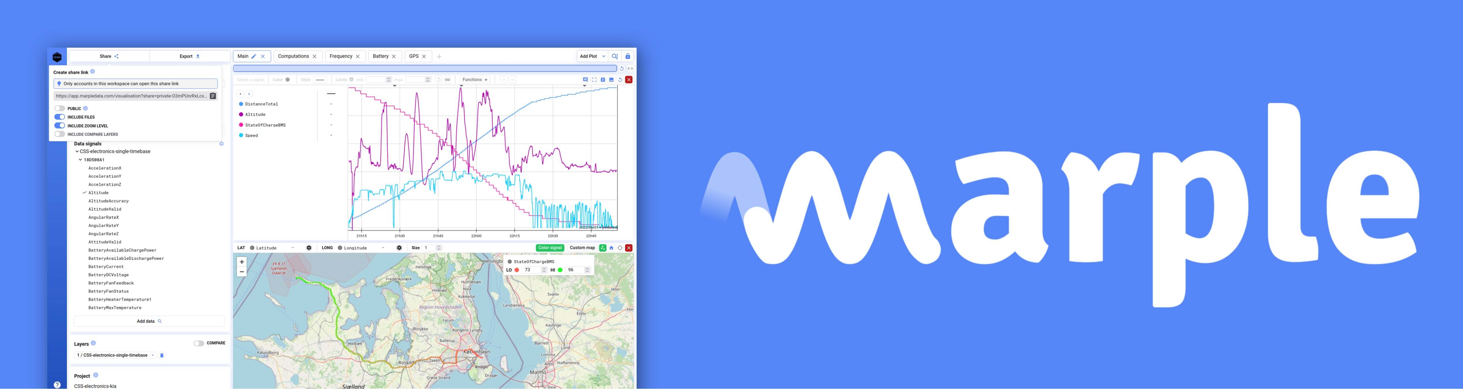 Marple Vehicle Telematics Dashboard Platform