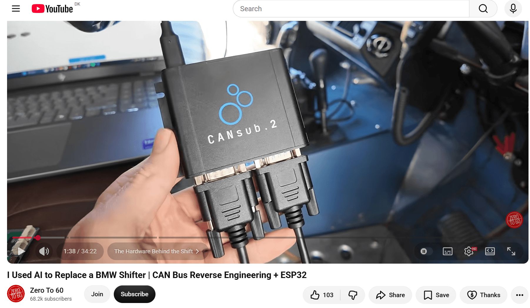 Zero to 60: AI CAN bus reverse engineering with the CANsub