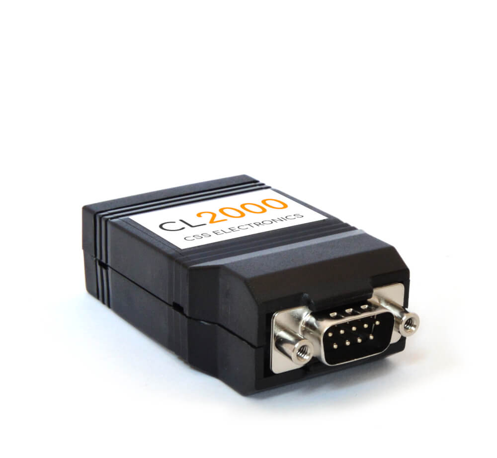 CL2000 - CAN bus data logger & USB interface