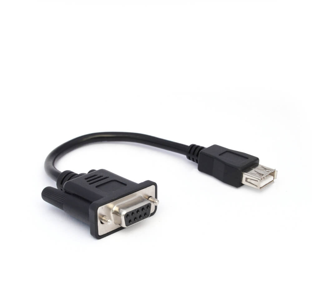 DB9-to-USB adapter cable