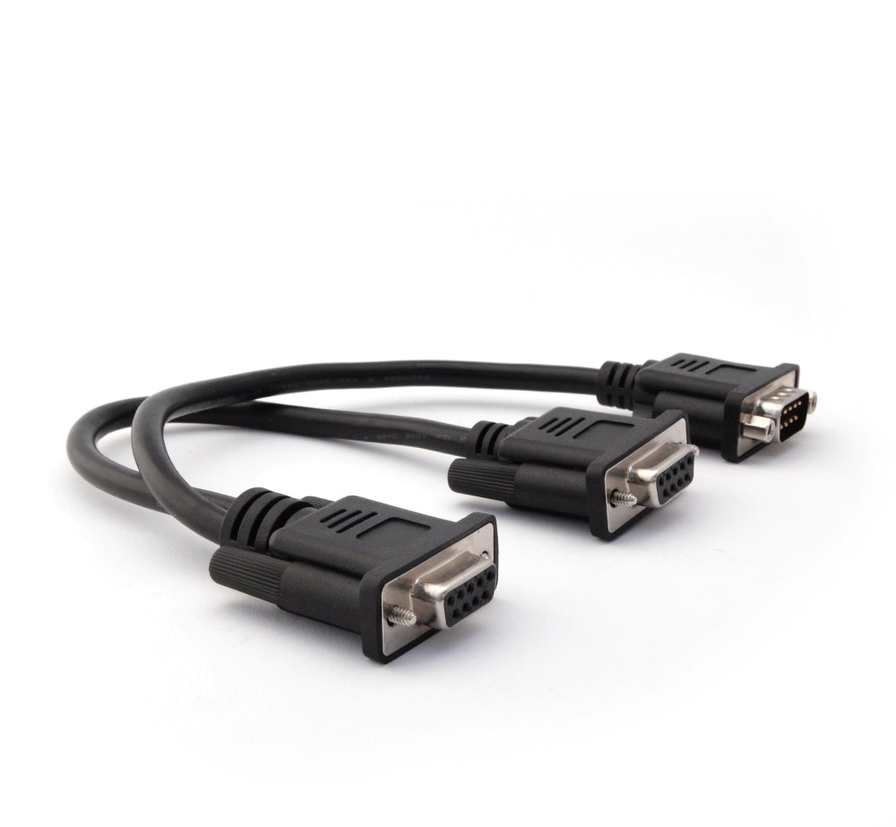 DB9 Y Splitter Adapter Cable