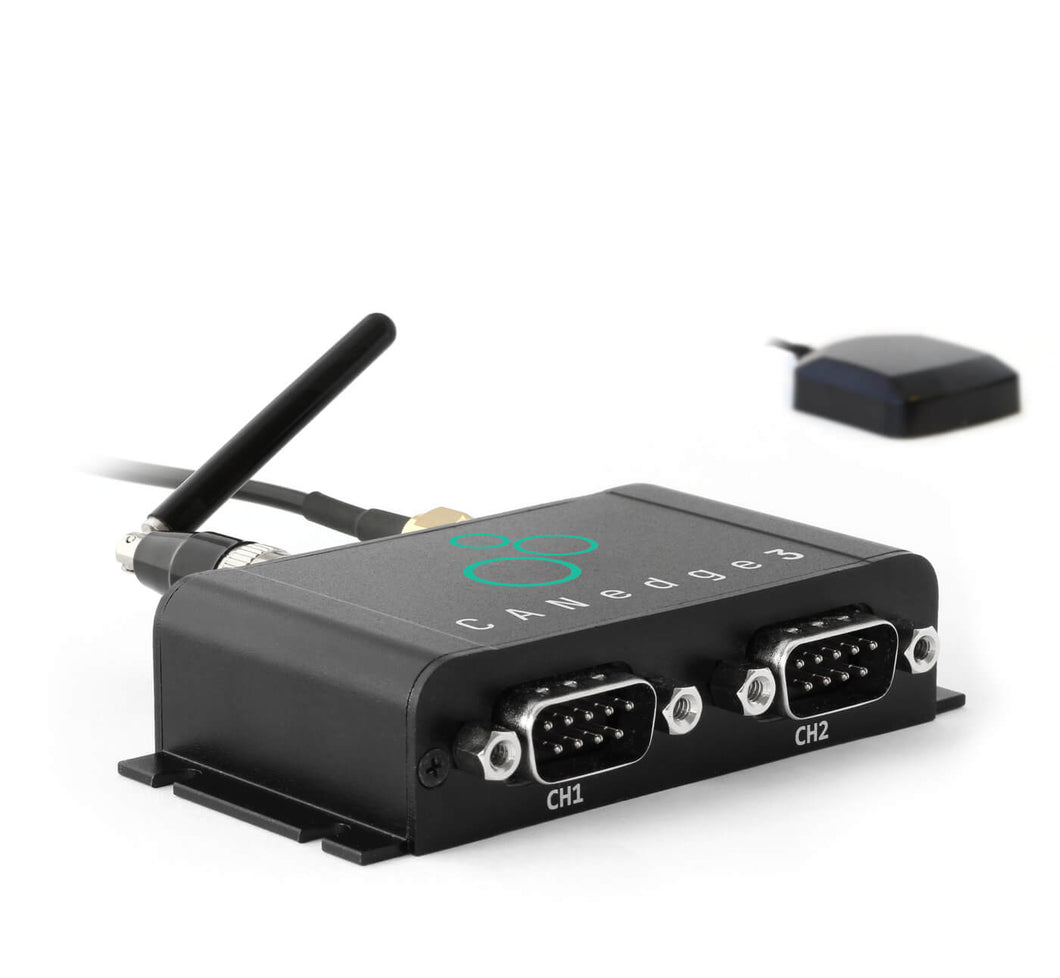 CANedge3 - CAN Bus Data Logger with SD, 3G/4G and GPS / IMU + GPS antenna