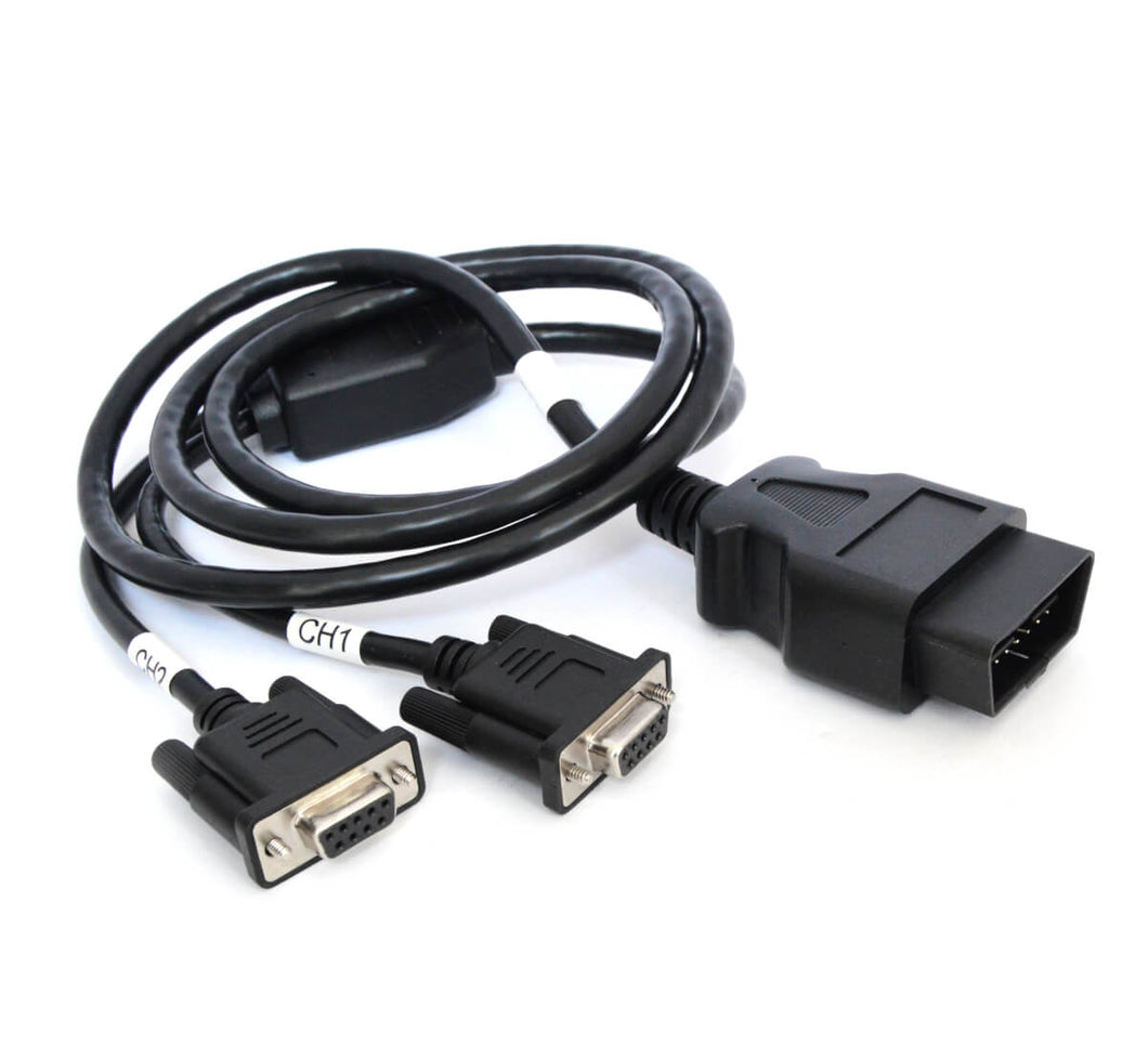 OBD2/J1939-to-DB9/DB9 Adapter Cable [Truck/Bus]